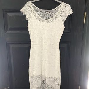 White Lace Dress